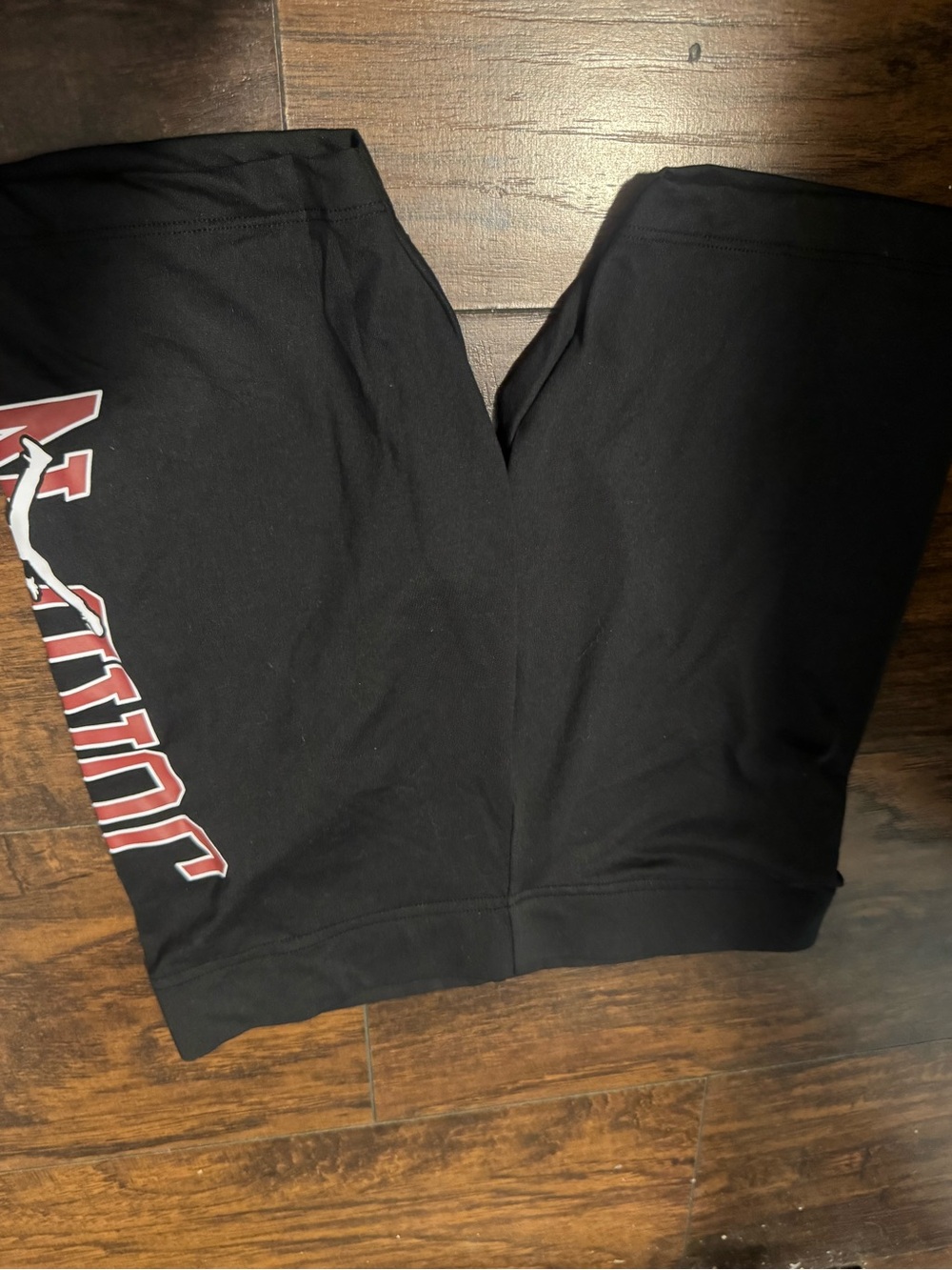 Jordan Black Shorts with Red Jumpman Accent - Kids